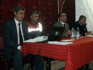 Karapınarda servis şoförlerini bilgilendirme semineri