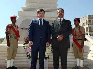Ahmet Davutoğlu Yemende