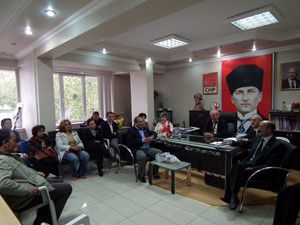 CHP Konya İl Başkanından Akşehire ziyaret