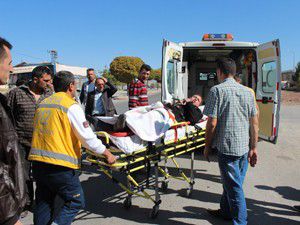 Beyşehirde trafik kazası: 1 yaralı