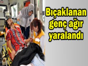 Konyada şüpheli bıçaklama
