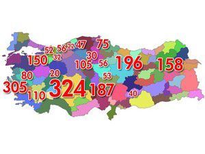 İşte acemi kasap haritası!