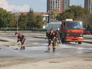 Selçuklu Belediyesi bayram mesaisinde