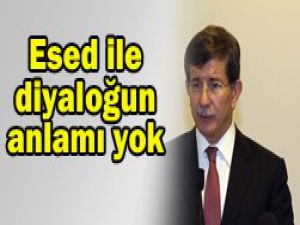 Davutoğlundan Esede gönderme