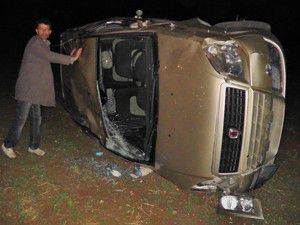 Hüyükte trafik kazası: 1 yaralı