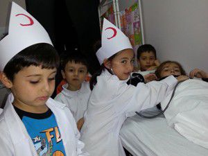 Miniklerden Kızılay Haftası etkinliği