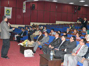 Ereğlide sağlık çalışanlarına stres semineri