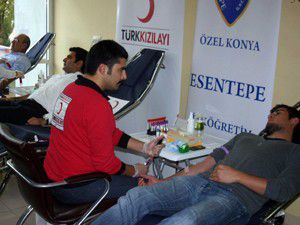 Esentepe İlköğretim Okulundan kan bağışı