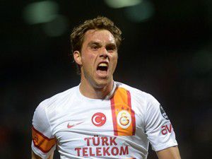 Galatasarayda Elmander sevinci