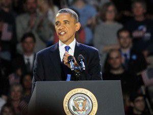 Obama Florida da galip