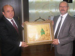 Konya Teşkilatından Eker ve Yıldıza ziyaret