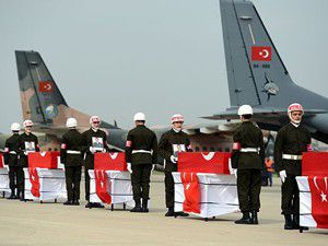 17 şehit son yolculuklarına uğurlandı