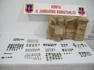 Konyada tarihi eser operasyonu