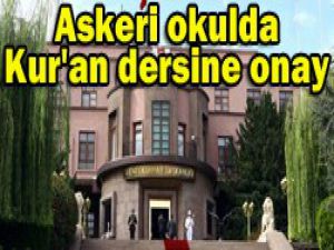 TSKdan din dersine onay...