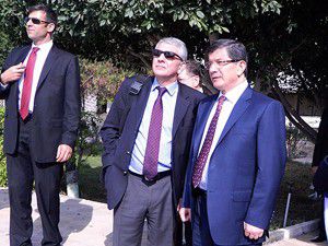 Dışişleri Bakanı Ahmet Davutoğlu Gazzede