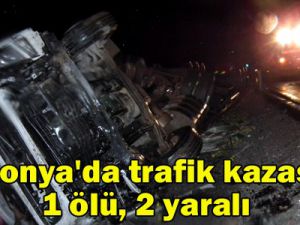 Otomobil ağaçlara çarparak takla attı