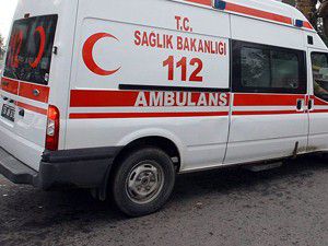 Amonyak tankının kapağı çöktü