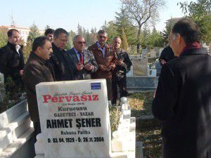 Akşehirde Gazeteci Ahmet Şener anıldı