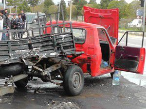 Beyşehirde trafik kazası: 2 yaralı