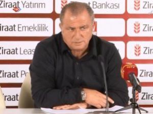 Braga öncesi Terimden önemli açıklamalar