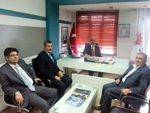 Konya SMMMOdan Özalır ve Yılmaza ziyaret