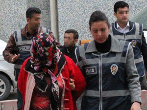 Zanlılar tutuklanarak cezaevine gönderildiler
