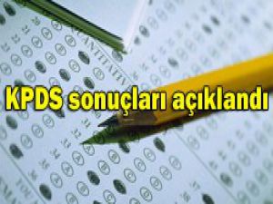 KPDS sonuçları belli oldu