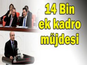 Üniversitelere 14 bin kadro