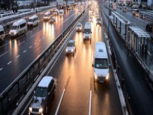 Kar önlemleri trafiği rahatlattı