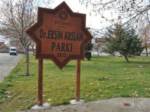 Arslanın ismi Meramda bir parka verildi