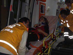 Beyşehirde trafik kazası: 1 yaralı