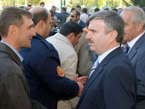Başkanlar personelle bayramlaştı