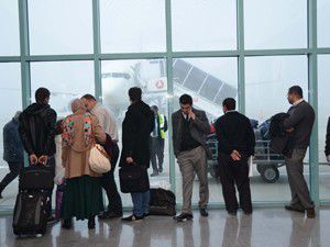Görüş mesafesi 200 metreye kadar düştü