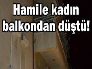 Genç kadın dengesini kaybetti