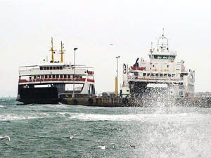 Deniz ulaşımına poyraz engeli
