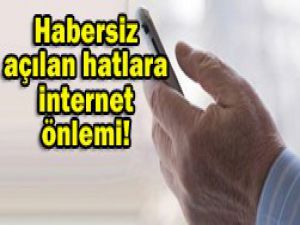 GSM firması aranarak iptal edilecek