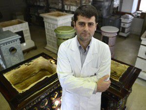 300-400 yıllık çini sobalar görücüye çıkıyor