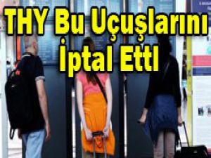Hava şartları nedeniyle uçuşlar iptal...