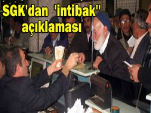 SGKdan açıklama