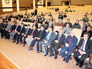 Stand up gösterisi düzenlendi ve kokteyl verildi