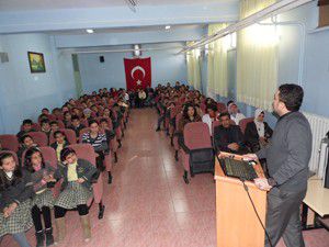 Ereğlide öğrencilere verem anlatıldı
