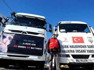Yardım malzemeleri Lübnandaki kamplara ulaştı