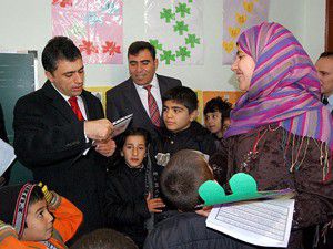 Sınırda karne heyecanı