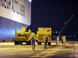 Patriotlar İskenderun Limanında