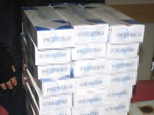 Konyada 3 bin paket kaçak sigara ele geçirildi
