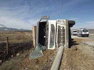 Seydişehirde trafik kazası: 1 yaralı