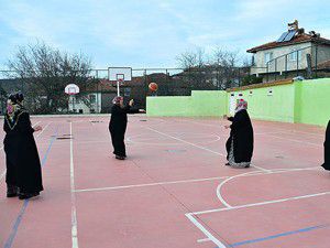 Köylü kadınların spor tutkusu