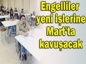 Engellilere iş müjdesi