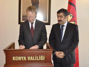 İsveç Büyükelçisinden Vali Doğana ziyaret