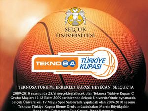 Teknosa Türkiye erkekler kupası heyecanı Selçuk ta